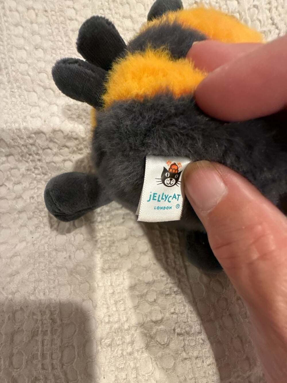Jellycat Albee Bee Plush Stuffed Animal Toy Keychain Bag Charm - Picture 7 of 7